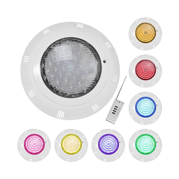 Mercado Nombrar fatiga Foco LED Plano RGB 18 W 12V con Control Remoto para Piscinas - PERFECT POOL